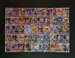 Pokemon TCG S-CHN GX Holo Charizard Zeekrom Palkia Ultra Mewtwo Lot*50# pp JL89 - Image 1