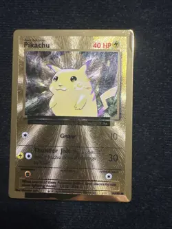 Pikachu - (Celebrations Metal Card) 058/102 Miscellaneous Cards & Products Holo - Image 1