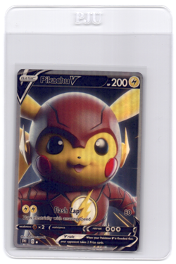 HandMade Per Order PokeTeamLegends Pokemon Card Holo PTL99 Pikachu - Image 1