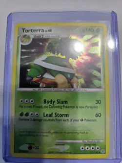 Pokemon Torterra 17/130 Diamond & Pearl Holo Rare Card NM 2007 - Image 1