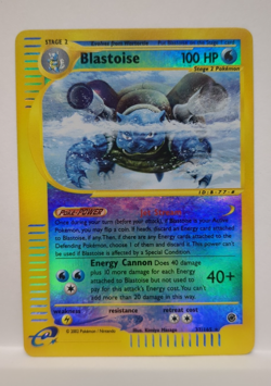 LP Blastoise 37/165 Reverse Holo - 2002 Expedition Base Set - Pokemon Card - Image 1