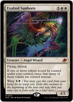 MTG Edge Of Eternities Exalted Sunborn (Mythic) - Image 1