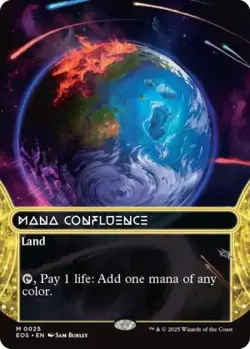 MTG English Mana Confluence (0025) (Borderless) NM Foil Stellar Sights - Image 1