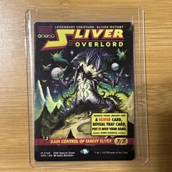 Sliver Overlord 0128 - Showcase - Special Guest- NM-Mint - MTG, Send Offers - Image 1