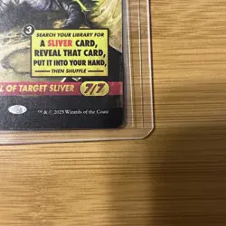 Sliver Overlord 0128 - Showcase - Special Guest- NM-Mint - MTG, Send Offers - Image 3