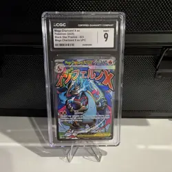 CGC 9 Mega Charizard X EX 023 Me: Mega Evolution Promo Black Star Holo 2025 - Image 1