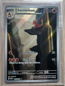 The Pokemon Company Charmeleon 169/165 SV 151 IR Full Art Holo 100 HP ENG - Image 1