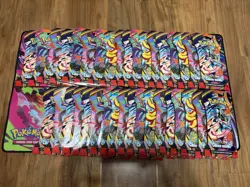 Pokemon Mega Evolution Chaos Rising Sleeved Booster Packs Lot of 36 Sealed Packs - Image 3