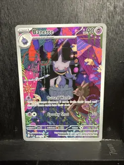 Banette 234/217 Ascended Heroes Full Art Illustration Rare Holo Pokemon TCG Mint - Image 2