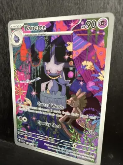 Banette 234/217 Ascended Heroes Full Art Illustration Rare Holo Pokemon TCG Mint - Image 3