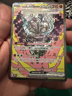 Cornerstone Mask Ogerpon ex 160/131 Pokemon Prismatic Evolutions Sir - Image 2