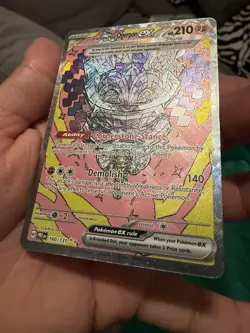 Cornerstone Mask Ogerpon ex 160/131 Pokemon Prismatic Evolutions Sir - Image 3