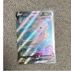 Pokemon TCG Mew V 250/264 Fusion Strike Full Art Holo Ultra Rare 180 HP - Image 1