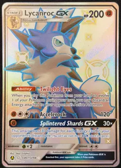 Pokemon Sun & Moon Shiny GX Full Art Lot Of 4 Near Mint - Image 4