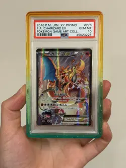 Pokemon 2016 Charizard EX 276/XY-P Full Art XY Promo Japanese GEM MINT PSA 10 - Image 1