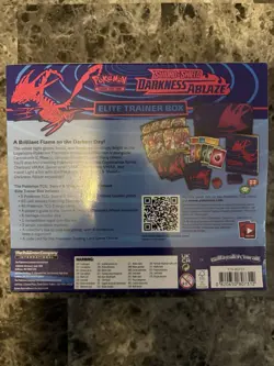 Pokemon Darkness Ablaze Elite Trainer Box Brand New/Factory Sealed - Image 3
