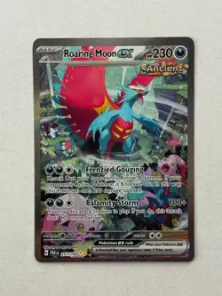 Roaring Moon ex 251/182 Special Illustration Rare Paradox Rift Pokemon Near Mint - Image 1