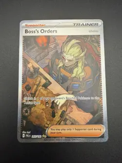 2023 Pokemon PAL EN #265/193 - Boss's Orders Ghetsis - Special Illustration Rare - Image 1