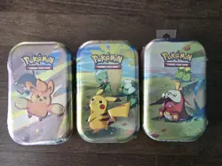 SEALED Pokemon Paldea Friends Mini Tin's [Set Of 3) - Image 1