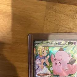 Lillie's Clefairy Ex SIR Pokemon Holo Journey Together 184/159 Near Mint - Image 4