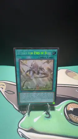Wishes for Eyes of Blue (SR) SDWD-EN042 Blue-Eyes White Destiny Yu-Gi-Oh LP - Image 1