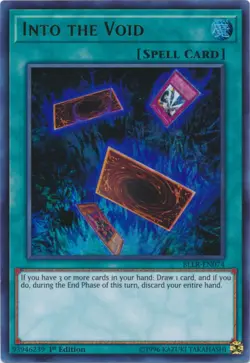 Yugioh! MP Into the Void - BLLR-EN074 - Ultra Rare - 1st Edition Moderately Play - Image 1