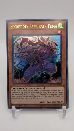 Secret Six Samurai - Fuma DUOV-EN070 Duel Overload Yu-Gi-Oh - Image 1