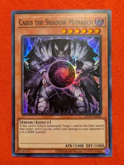 Yugioh Caius the Shadow Monarch OP19-EN004 - Image 1