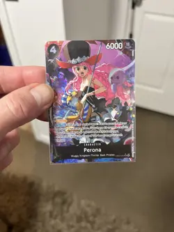 ONE PIECE English Heroines Edition Perona (Alt Art) EB03-045 SR* Near Mint - Image 1