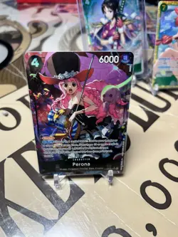 ONE PIECE English Heroines Edition Perona (Alt Art) EB03-045 SR* Near Mint - Image 2