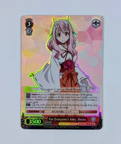 Weiss Schwarz That Time I Got Reincarnated as a Slime Shuna SR Foil - Image 1