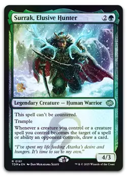 Surrak, Elusive Hunter #161 (Foil) (NM) Prerelease Cards PRE Magic MTG - Image 1