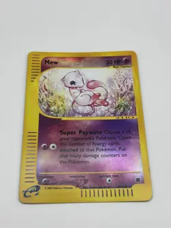 Mew 55/165 Reverse Holo Expedition E-Series 2002 Pokemon Card LP- - Image 1