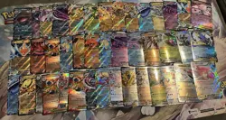 50+ Assorted Scarlet & Violet/ Mega Series Rare EX Pokemon TCG Card Lot - Image 3