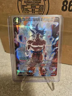 Dragon Ball Super Card Game Ultra Instinct Son Goku, the Unstoppable DB1-021 SR - Image 1