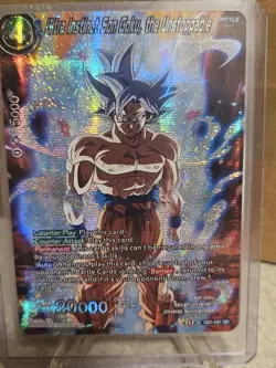 Dragon Ball Super Card Game Ultra Instinct Son Goku, the Unstoppable DB1-021 SR - Image 2