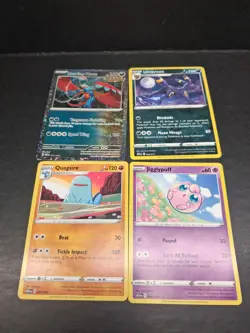 Pokemon McDonalds 2025 Promo Card Lot 4 Roaring Moon Holo Umbreon Jigglypuff - Image 1