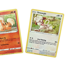 MCDONALDS POKEMON MATCH BATTLE HOLO CARDS LOT OF 3 SMEARGLE CETITAN GROWLITHE - Image 3