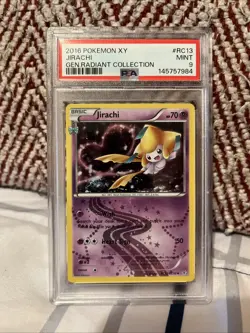 Pokemon TCG Jirachi Holo Card RC13/RC32 Generations Radiant Collection - Image 1