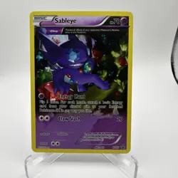 Pokemon TCG Sableye XY XY92 Holo Promo Card LP - Image 1
