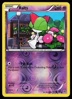 Ralts 59/135 Reverse Holo Common Plasma Storm Pokemon Card - Image 1