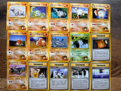 Vintage - Brock's Pokemon Gym Heroes Gym Challenge - Lot (15 cards) - Brock - Image 1