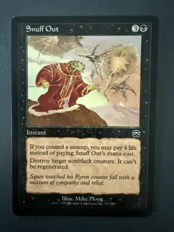Snuff Out - Mercadian Masques - Magic The Gathering Vintage - LP - Image 1