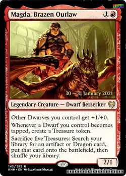 Magda, Brazen Outlaw [PRE - 142] - NM [Foil] TCG MTG - Image 1