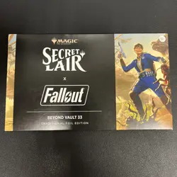 Secret Lair Fallout Beyond Vault 33 Foil New Sealed MTG - Image 1