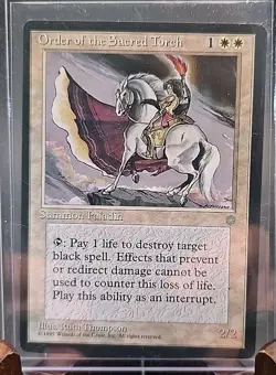 Order of the Sacred Torch Ice Age MTG Regular Lightly Played - Image 3