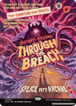 Through the Breach (Showcase) [INR - 487] - NM [Foil] TCG MTG - Image 1