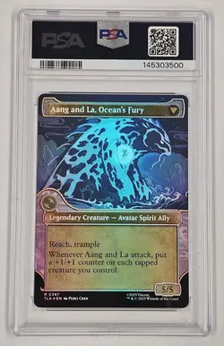MTG Avatar Foil #0347 Aang Swift Savior 2025 Showcase Elemental PSA 10 GEM MINT - Image 2