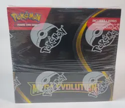 Pokemon Mega Evolution Factory Sealed Booster Box Enhanced w/ Plastic Protector - Image 1