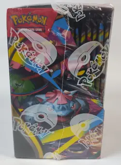 Pokemon Mega Evolution Factory Sealed Booster Box Enhanced w/ Plastic Protector - Image 2